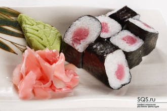 Фотосъемка блюд японской кухни для меню