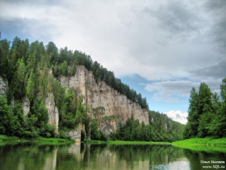 Река Чусовая летом 2009-го
